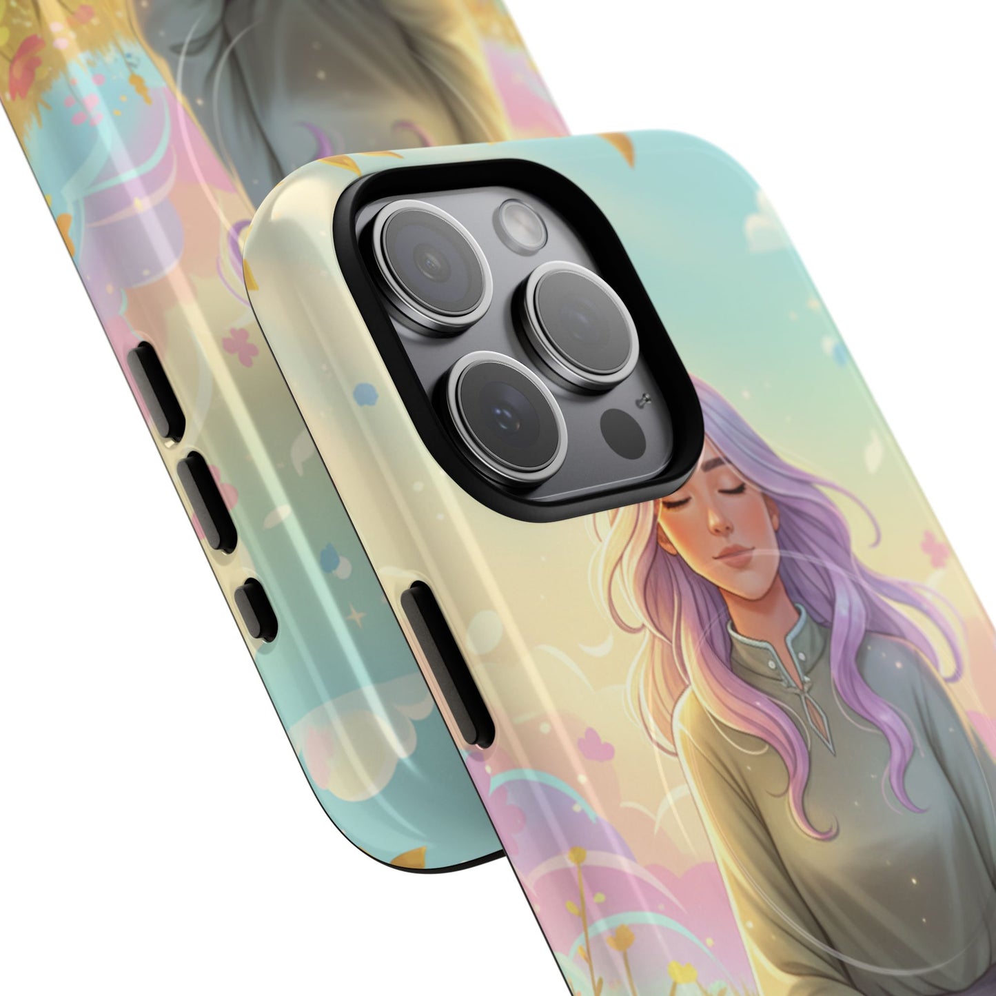 Tranquil Meadow Escape Tough Magnetic Phone Case — iPhone Cover