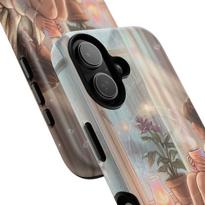 Cozy Rainy Day Tough Magnetic Phone Case — iPhone Cover