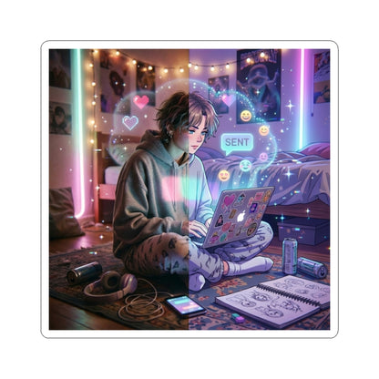 Surrealism - Kiss-Cut Sticker Decal