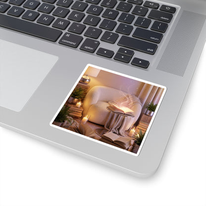 Magical Reading Corner - Kiss-Cut Sticker Decal