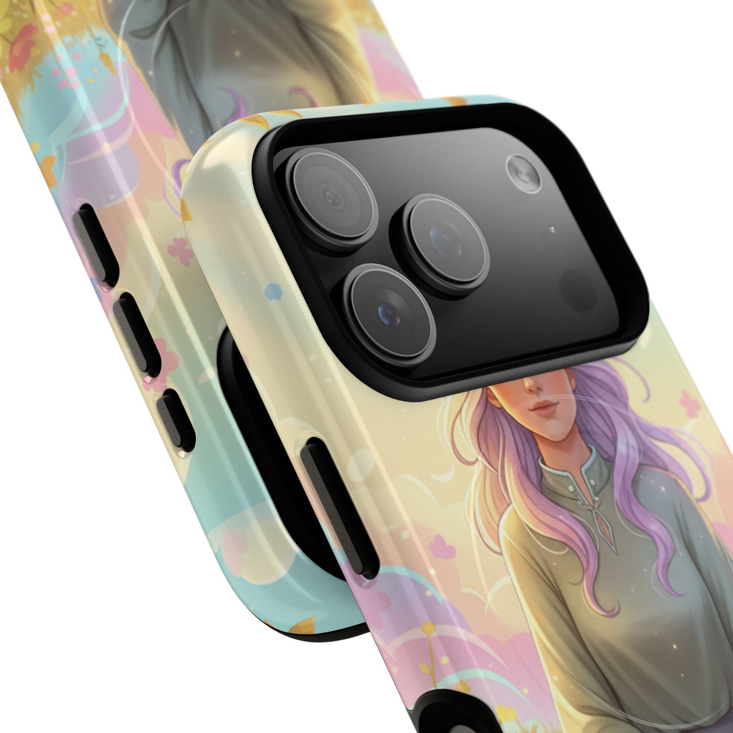 Tranquil Meadow Escape Tough Magnetic Phone Case — iPhone Cover