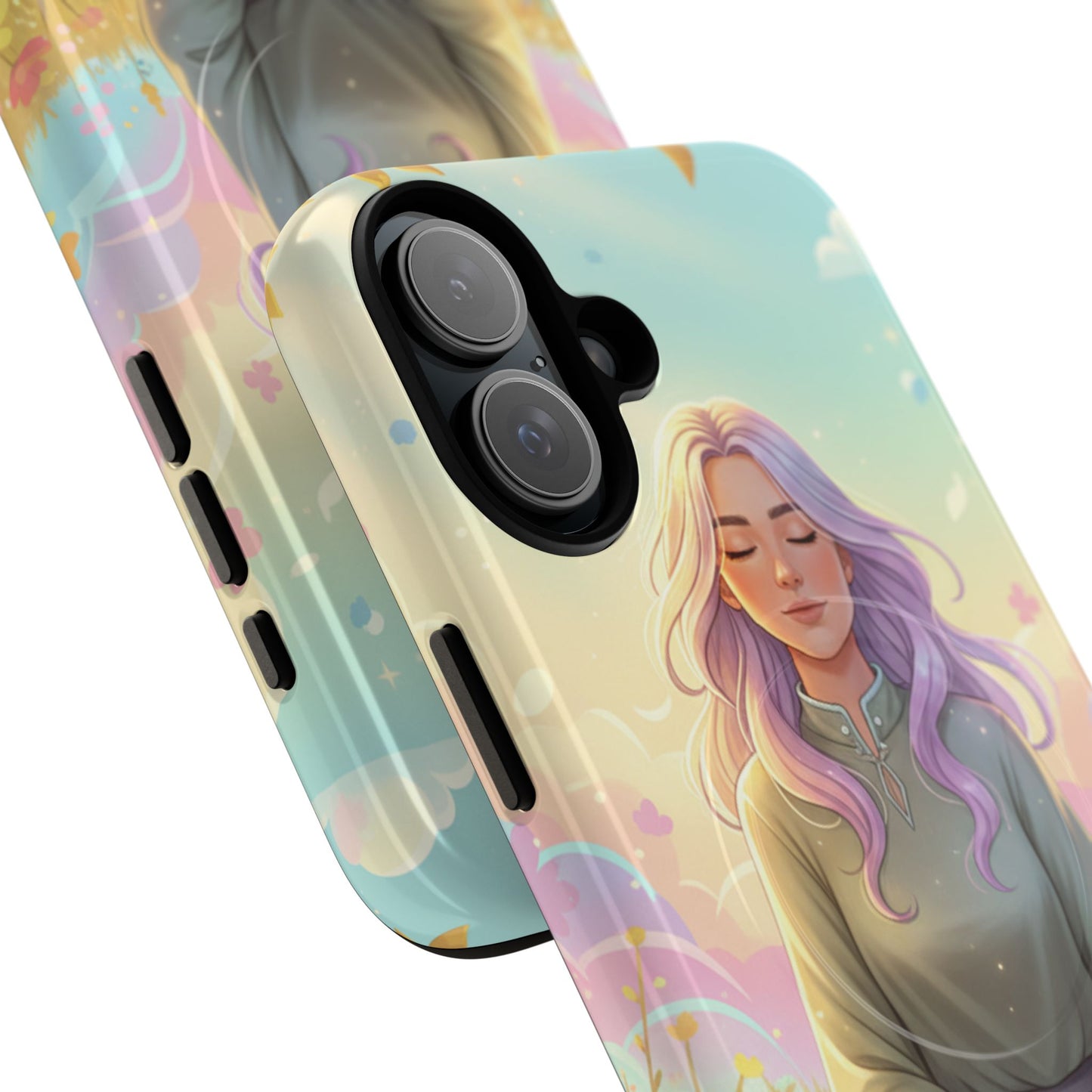 Tranquil Meadow Escape Tough Magnetic Phone Case — iPhone Cover
