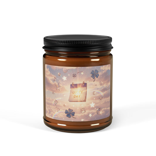 Lucky Day - Amber Jar Soy Scented Candle