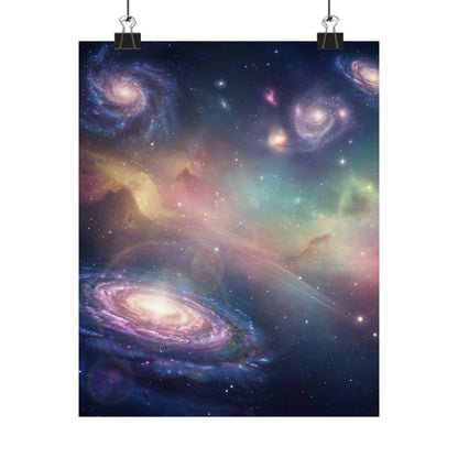 Nebulae - Matte Vertical Art Print