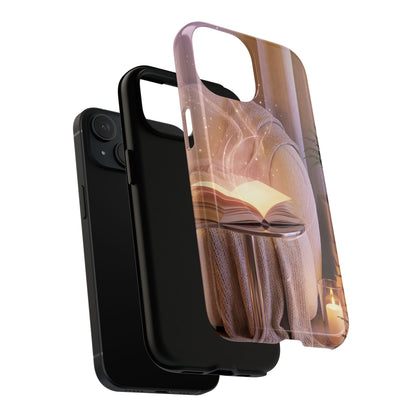 Rincón Mágico de Lectura - Funda Magnética Resistente para Teléfono — Carcasa para iPhone