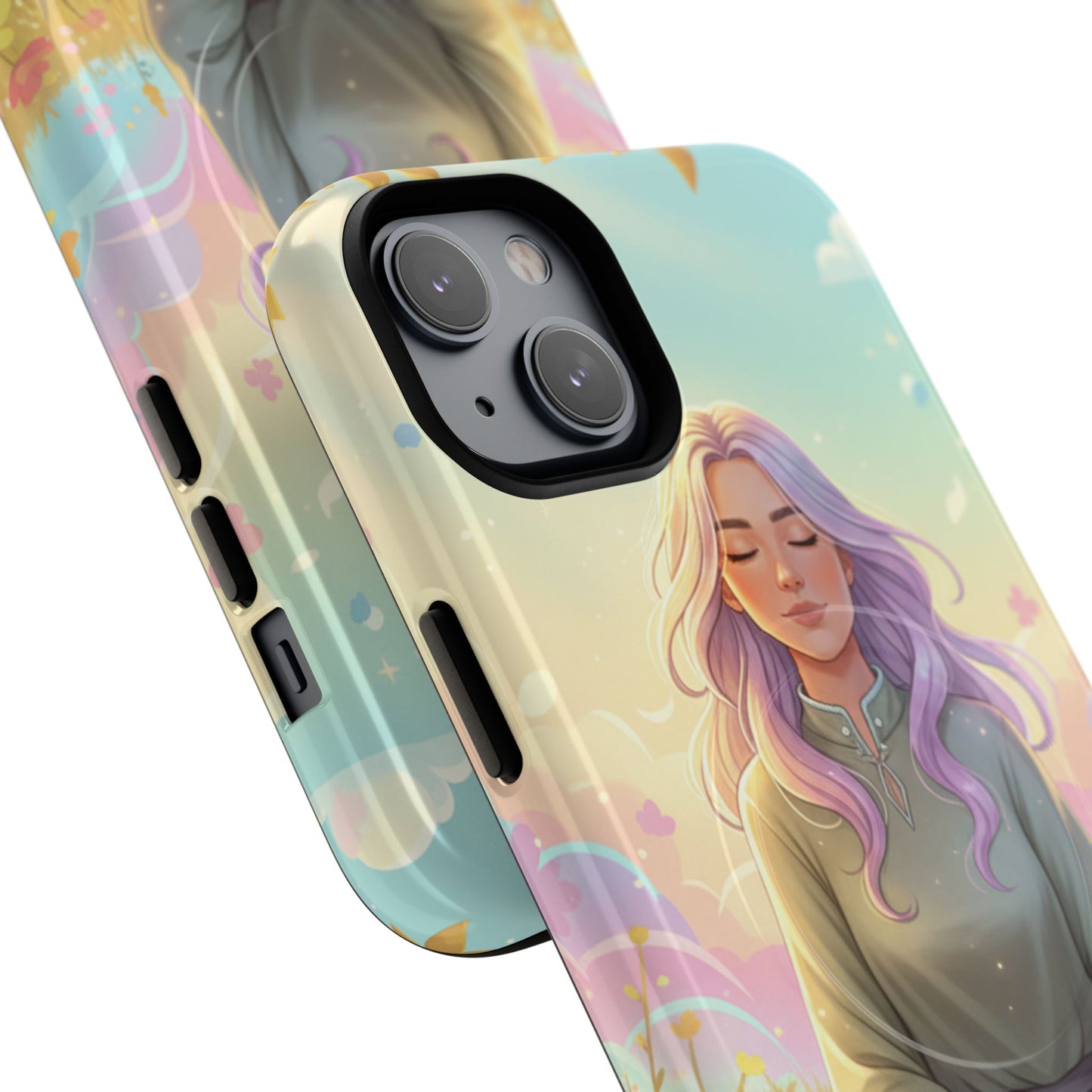 Tranquil Meadow Escape Tough Magnetic Phone Case — iPhone Cover
