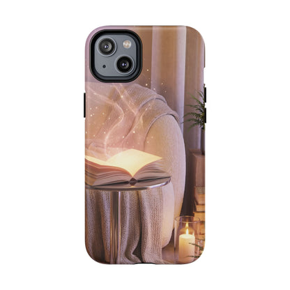 Rincón Mágico de Lectura - Funda Magnética Resistente para Teléfono — Carcasa para iPhone
