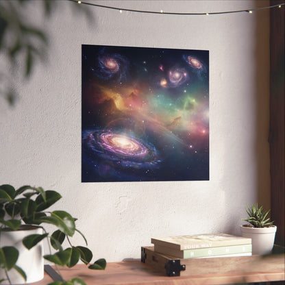 Nebulae - Matte Vertical Art Print