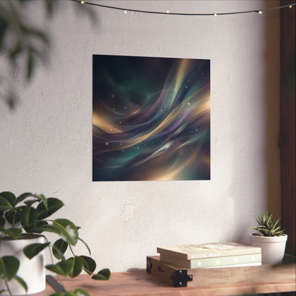Sound Waves - Matte Vertical Art Print