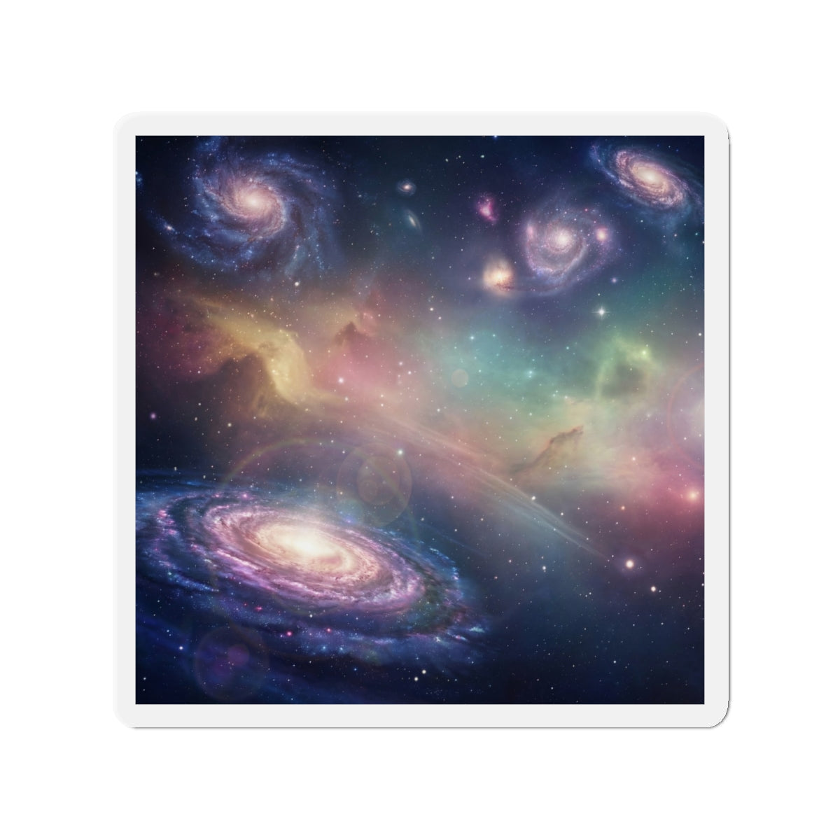 Nebulae - Die-Cut Magnets