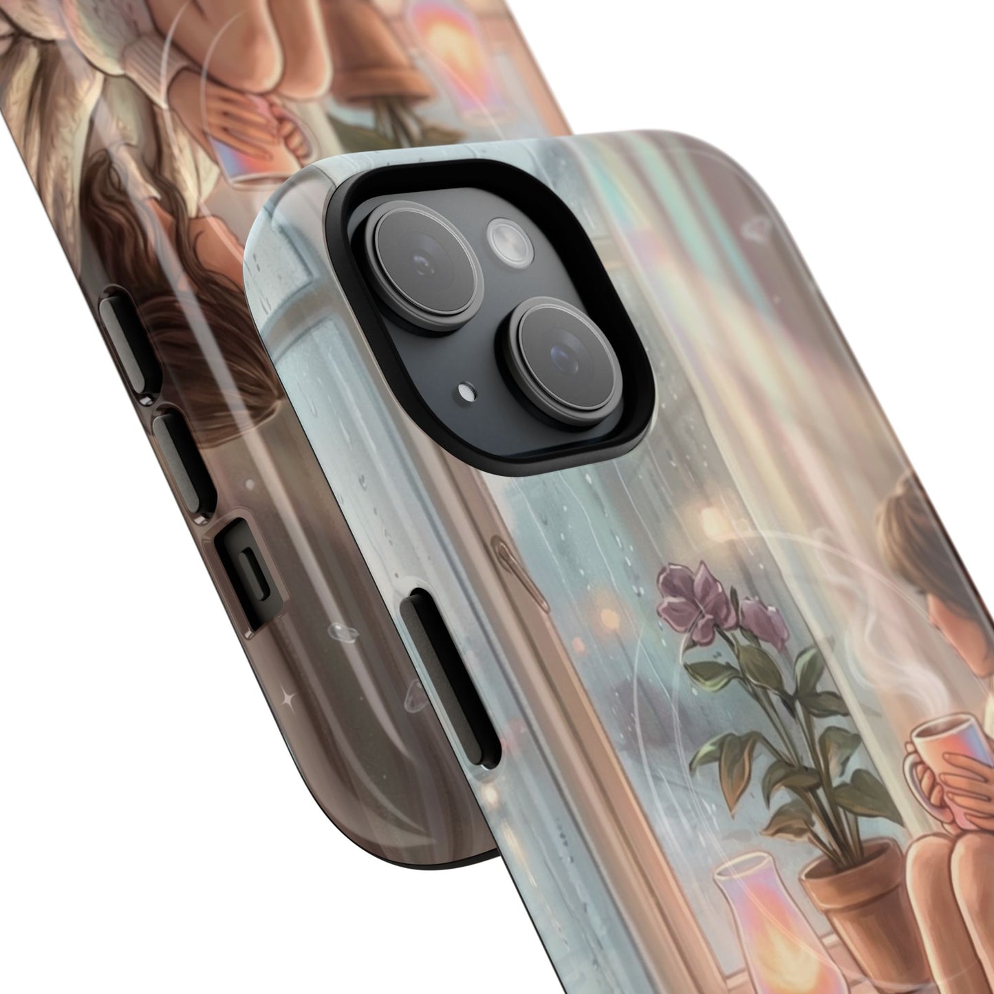 Cozy Rainy Day Tough Magnetic Phone Case — iPhone Cover