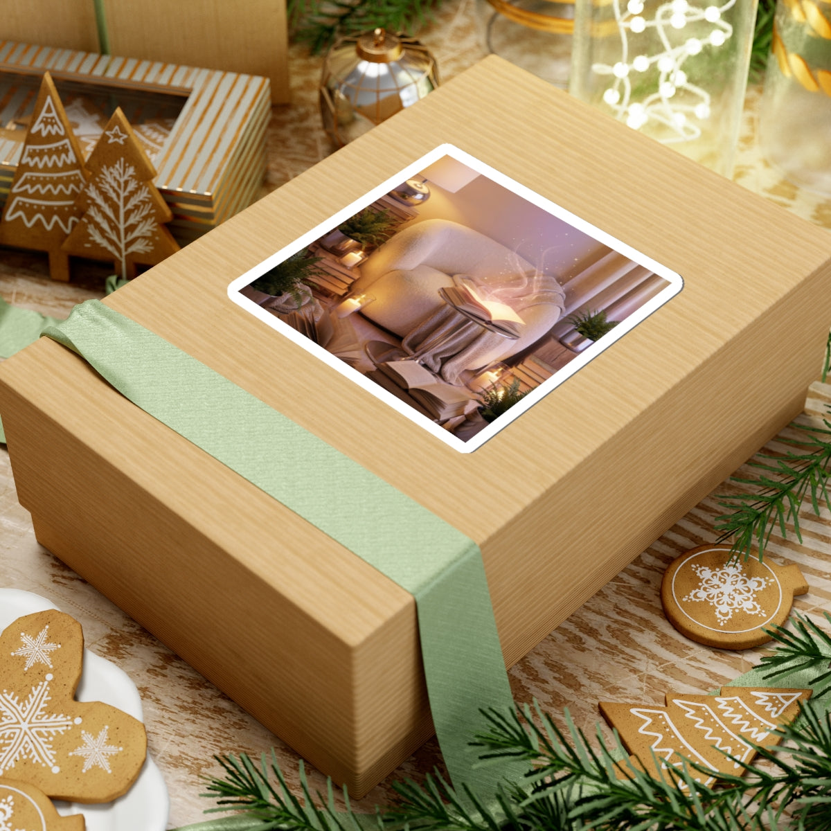 Magical Reading Corner - Kiss-Cut Sticker Decal