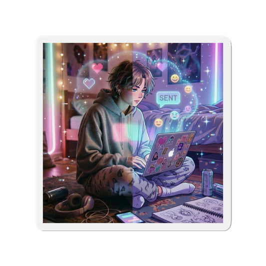 Surrealism Die-Cut Magnets