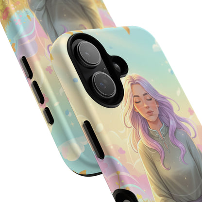 Tranquil Meadow Escape Tough Magnetic Phone Case — iPhone Cover