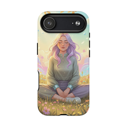 Tranquil Meadow Escape Tough Magnetic Phone Case — iPhone Cover